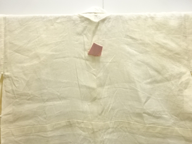  アンティーク　すかし織草花模様夏用長襦袢